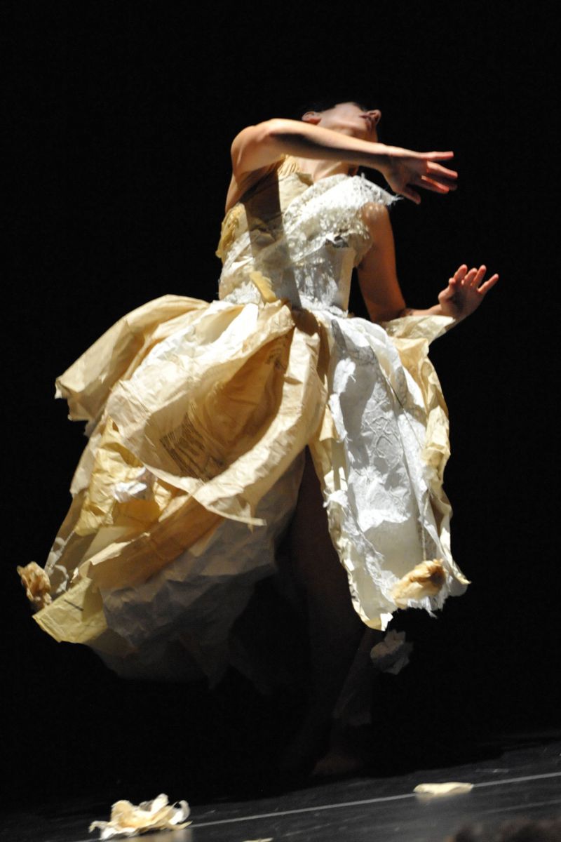 Sharon Mansur at Tinderbox - in costume designed by Aryna Petrashenko