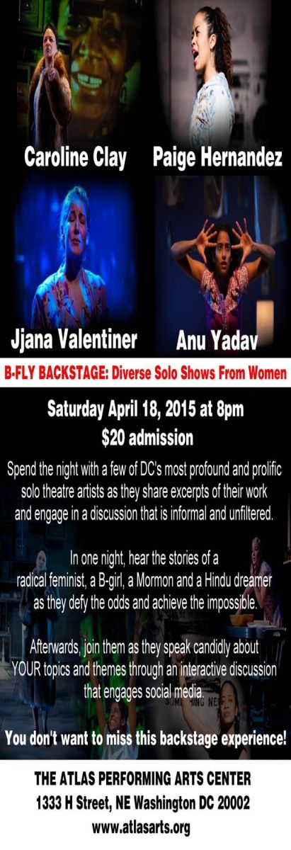 TDPS Alumni in B-FLY BACKSTAGE: Diverse Solo Shows from Women at Atlas