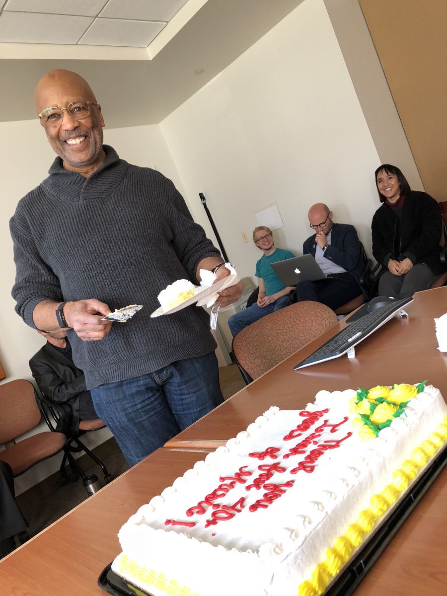 Accompanist Isiah Johnson celebrates over 40 years at UMD