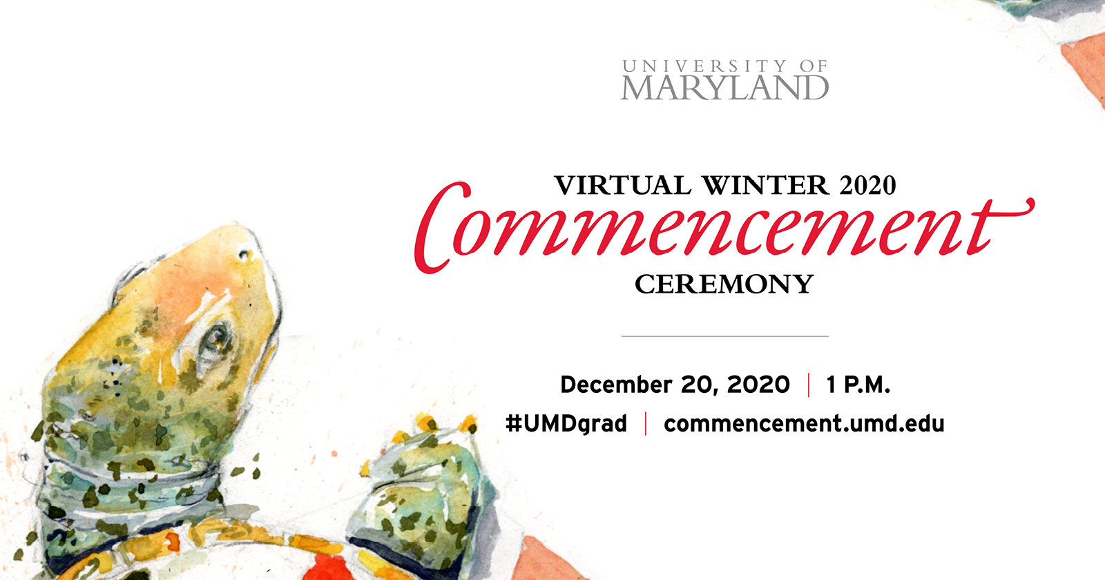 2020 Winter virtual commencement