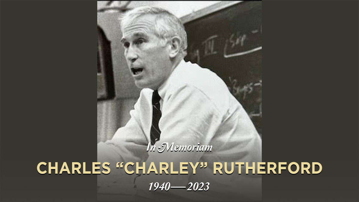 Charles "Charley" Rutherford