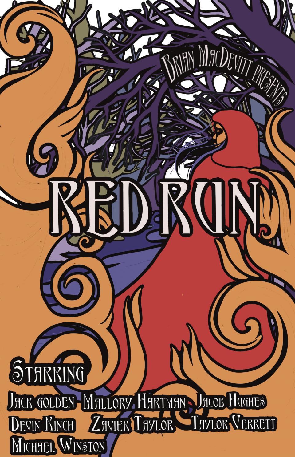 TDPS THET669W Red Run Showing Poster