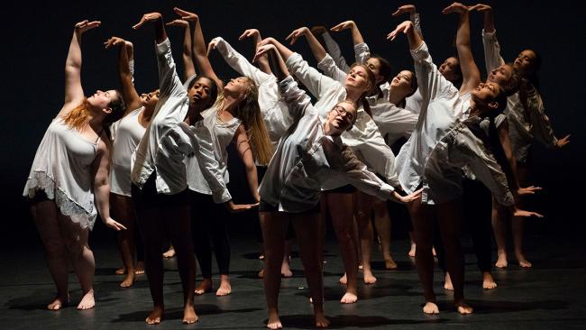 TDPS dance students. Photo by David Andrews
